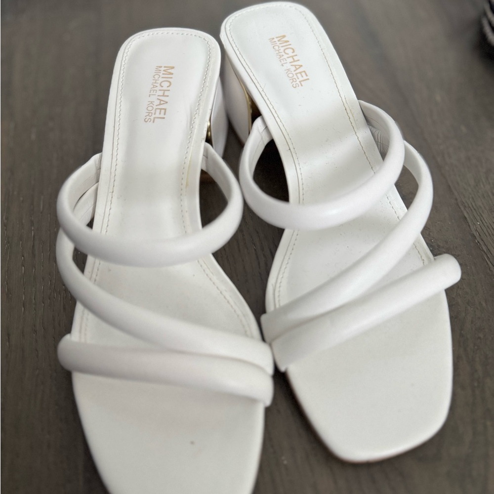 Michael Kors White Women's Sandals